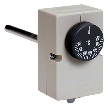 Комнатный термостат непрограммируемый Honeywell Home DT90, проводной, цифровой, на батарейках, белый